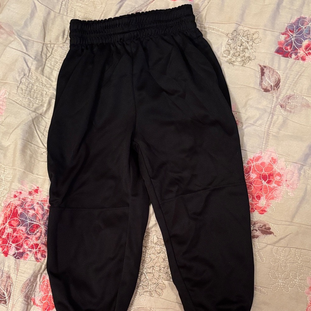 Black Kids Adidas Baseball Pants